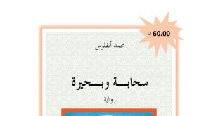 رواية “سحابة وبحيرة” للروائي محمد أنفلوس
